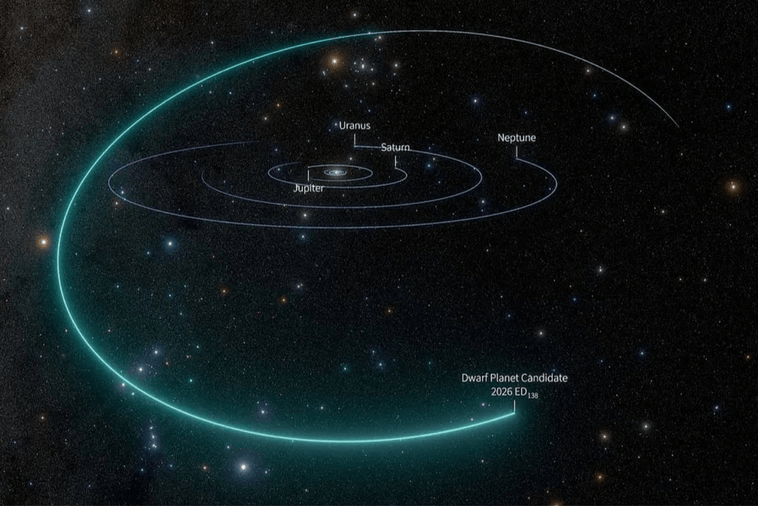 Astronomi otkrili objekat iza Neptuna, moguće je da je riječ o patuljastoj planeti Astronomi otkrili objekat iza Neptuna, moguće je da je riječ o patuljastoj planeti
