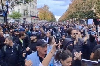 Sukob studenata i demokrata u Tirani: Traži se smjena poslanika uz povike „Rama u zatvor“, „Beriša u zatvor“,